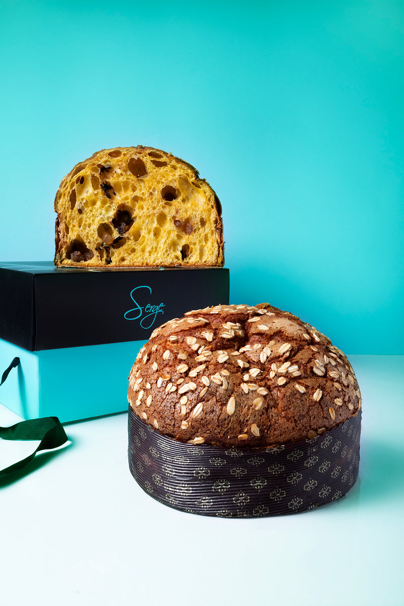 Panettone Artigianale Fichi Caramello e Noci Pecan