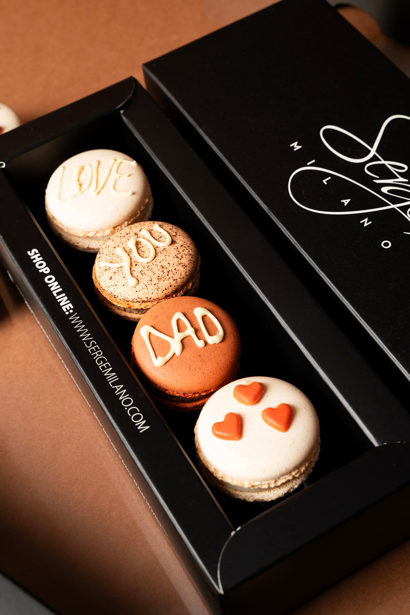 Festa del Papà: confezione regalo 4 Macarons